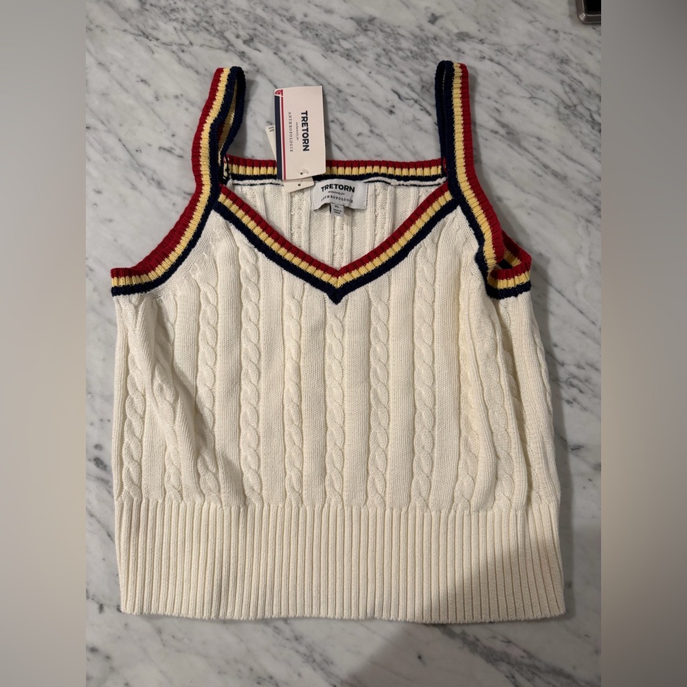 Tretorn X Anthropologie Sweater Tank Top